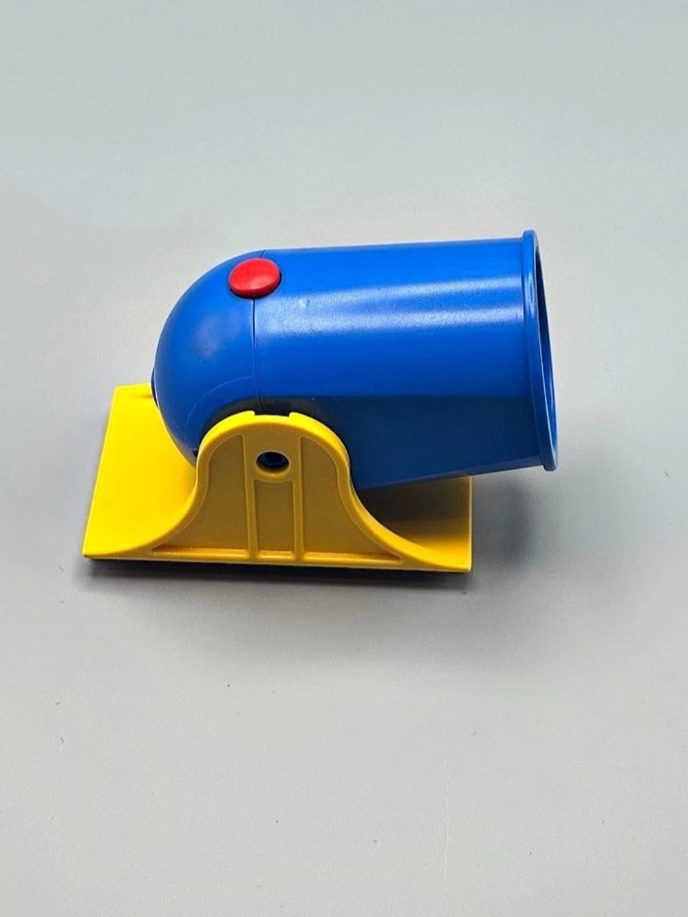 Vintage Lego Duplo CIRCUS CANNON Human Cannonball Blue with Yellow Base